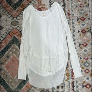 Slowly Free People Waffle Knit Tunic
